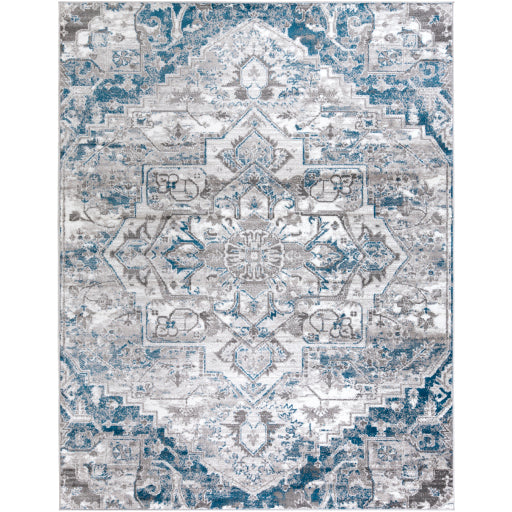 Surya Monte Carlo MNC-2318 Blue Traditional  Rug