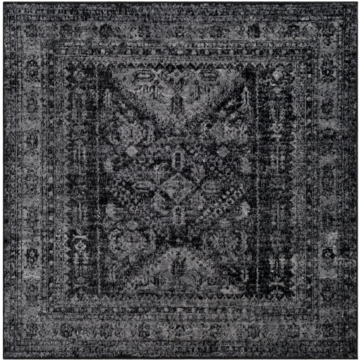 Surya Monte Carlo MNC-2340 Black Traditional  Rug