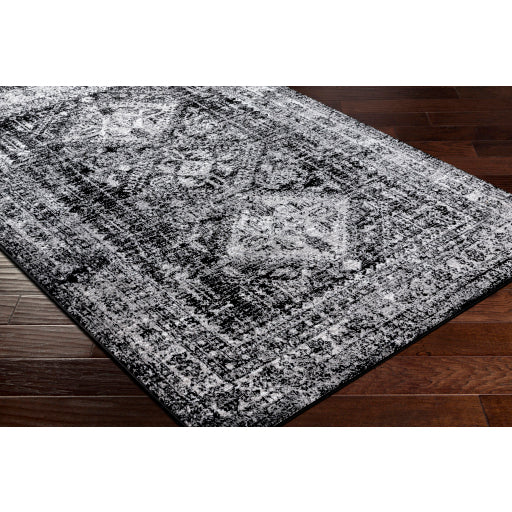 Surya Monte Carlo MNC-2340 Black Traditional  Rug