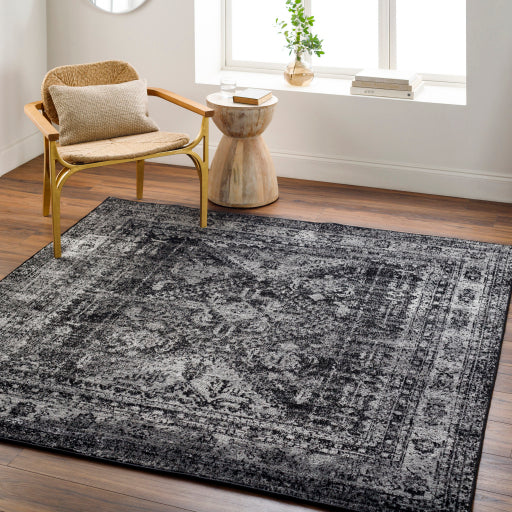 Surya Monte Carlo MNC-2340 Black Traditional  Rug