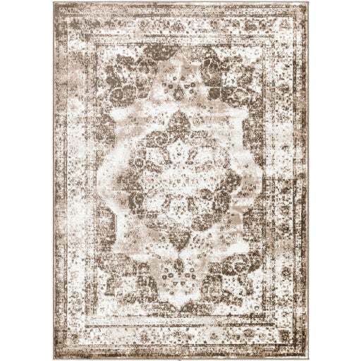 Surya Monte Carlo MNC-2353 Dark Brown Traditional  Rug