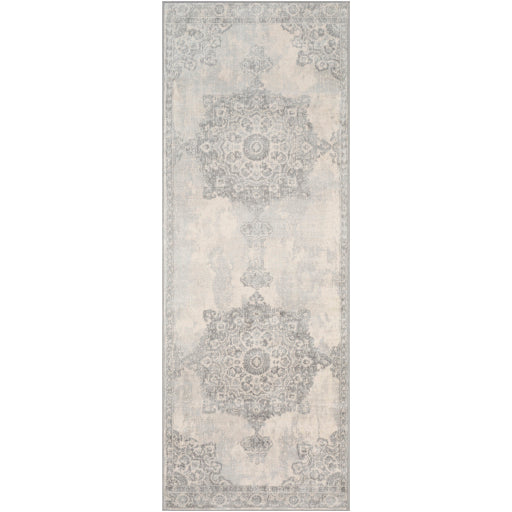 Surya Monaco MOC-2301 Silver Gray Traditional  Rug