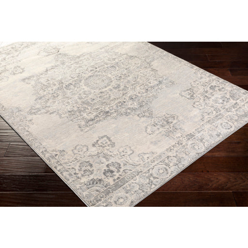 Surya Monaco MOC-2301 Silver Gray Traditional  Rug