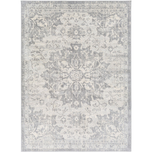 Surya Monaco MOC-2328 Silver Gray  Traditional  Rug