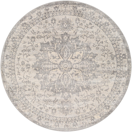 Surya Monaco MOC-2328 Silver Gray Traditional  Rug