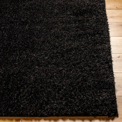 Surya Moda Shag MOG-2301 Black Modern  Rug