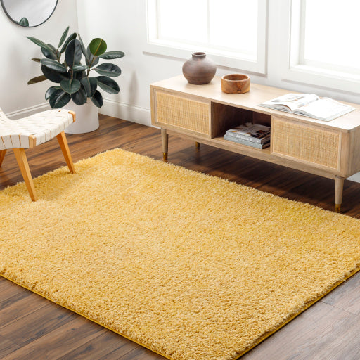 Surya Moda Shag MOG-2305 Mustard Modern  Rug