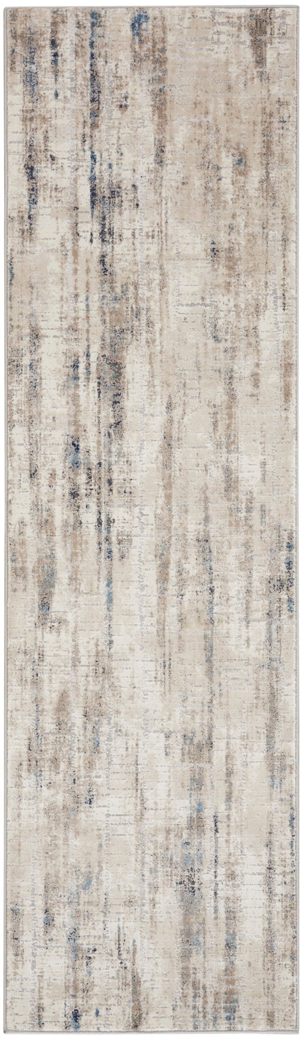 Calvin Klein CK022 Infinity IFN02 Ivory Grey Blue Contemporary Machinemade Rug - Rugs - Calvin Klein - Atlanta Designer Rugs