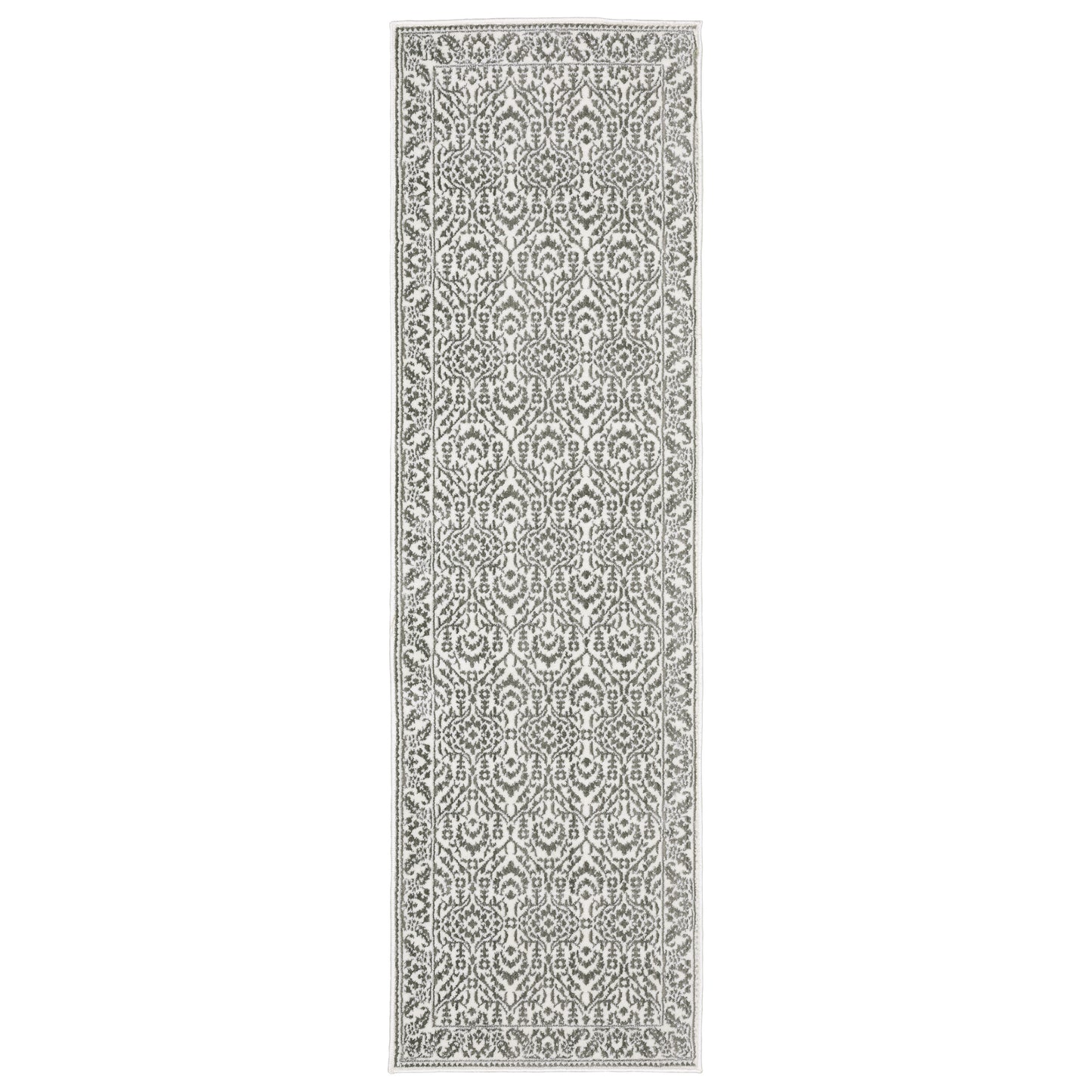 Oriental Weavers MONTECITO 2062H Grey White Casual Machinemade Rug