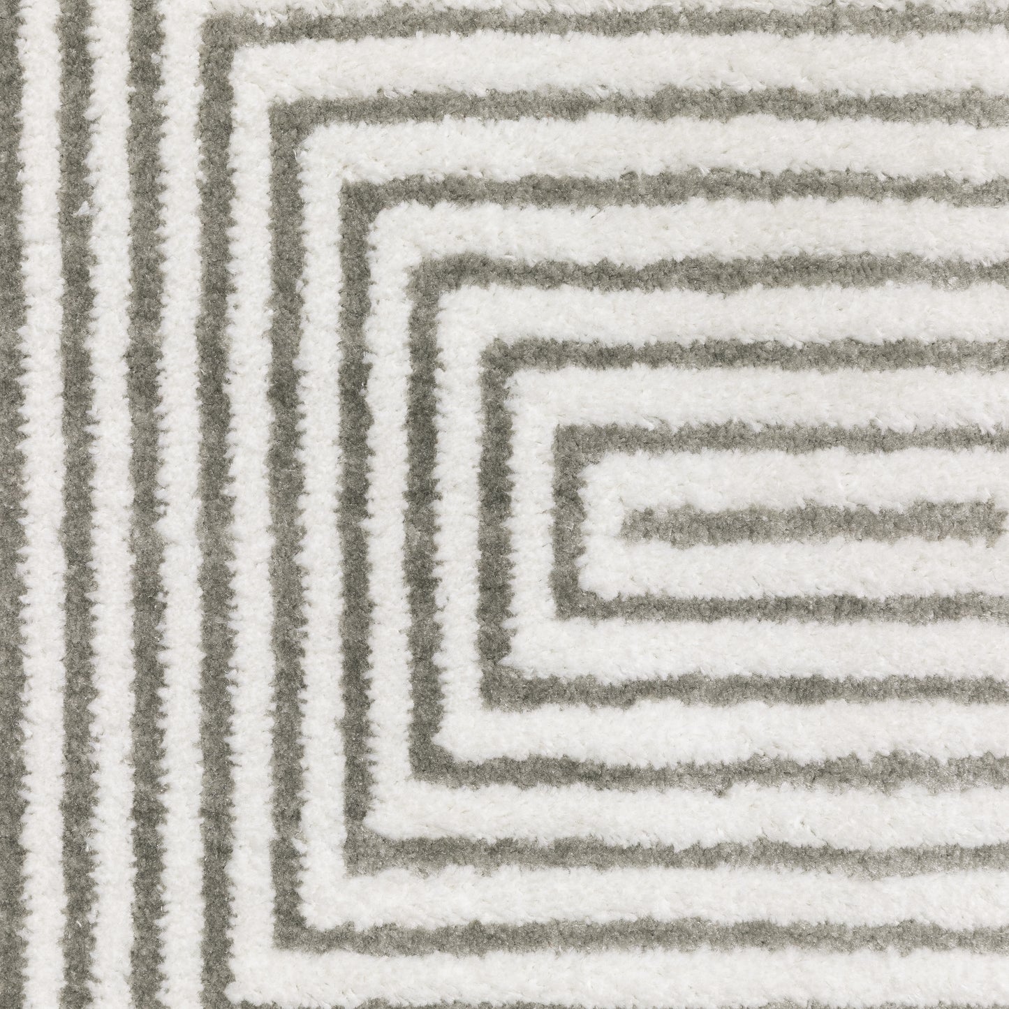 Oriental Weavers MONTECITO 8111W Grey White Casual Machinemade Rug