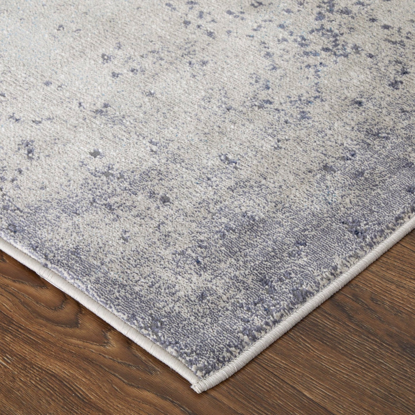 Feizy Astra 39L2F Ivory Blue Transitional/Industrial/Casual Machine Woven Rug - Rugs - Feizy - Atlanta Designer Rugs