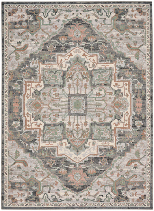 Nourison Home Parisa  Grey Sage  Traditional