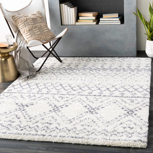 Surya Maroc Shag MRS-2301 White Global  Rug