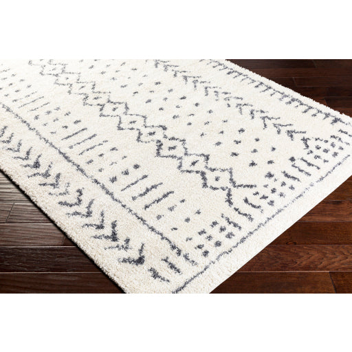 Surya Maroc Shag MRS-2302 White Global  Rug