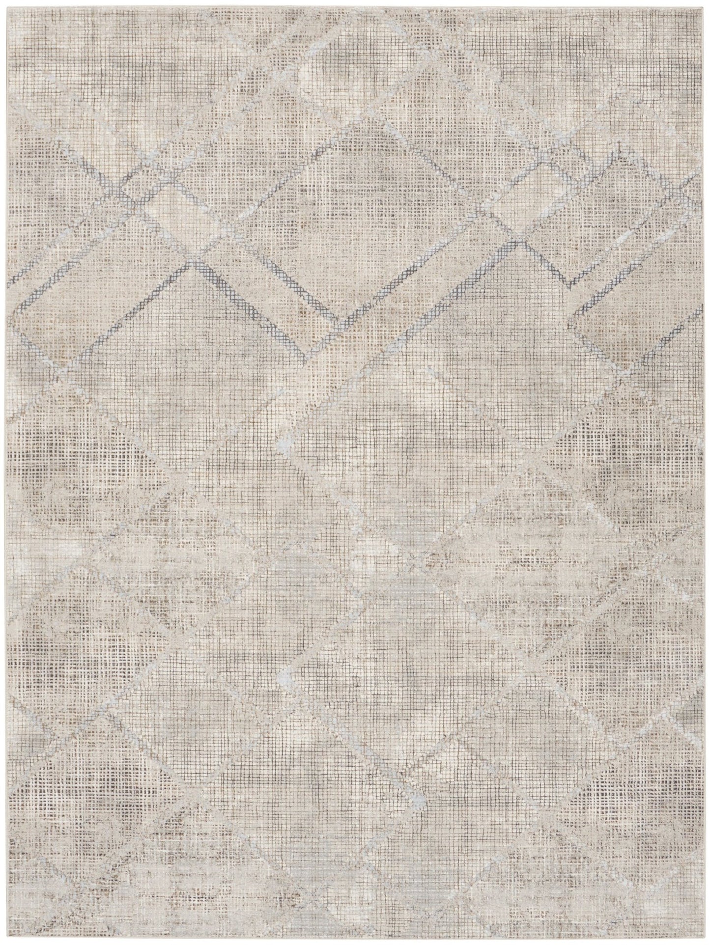 Inspire Me! Home Décor Iliana ILI03 Grey Contemporary Machinemade Rug - Rugs - Inspire Me! Home Décor - Atlanta Designer Rugs