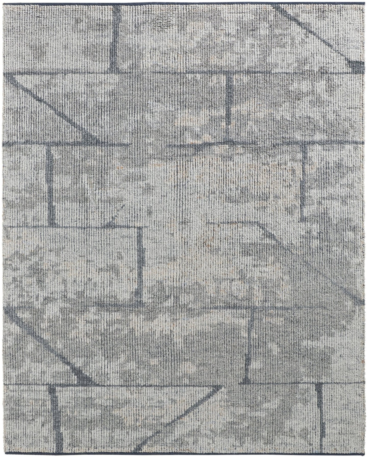 Feizy Alford 6925F Gray Charcoal Modern/Industrial Hand Knotted Rug - Rugs - Feizy - Atlanta Designer Rugs