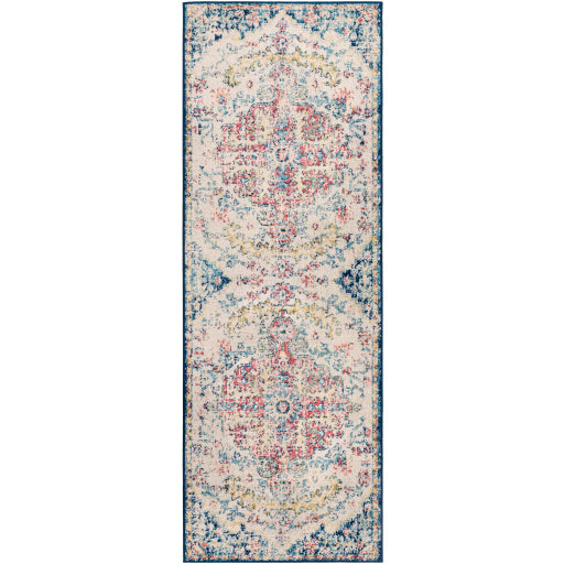 Surya Murat MUT-2321 Aqua Traditional  Rug