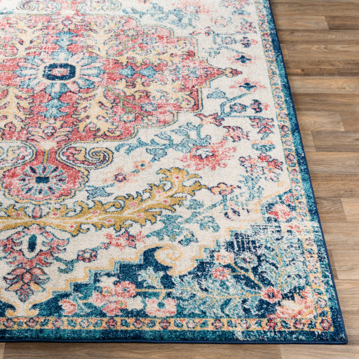 Surya Murat MUT-2321 Aqua Traditional  Rug