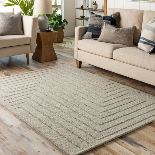 Surya Madelyn MYN-2307 Light Gray Modern  Rug