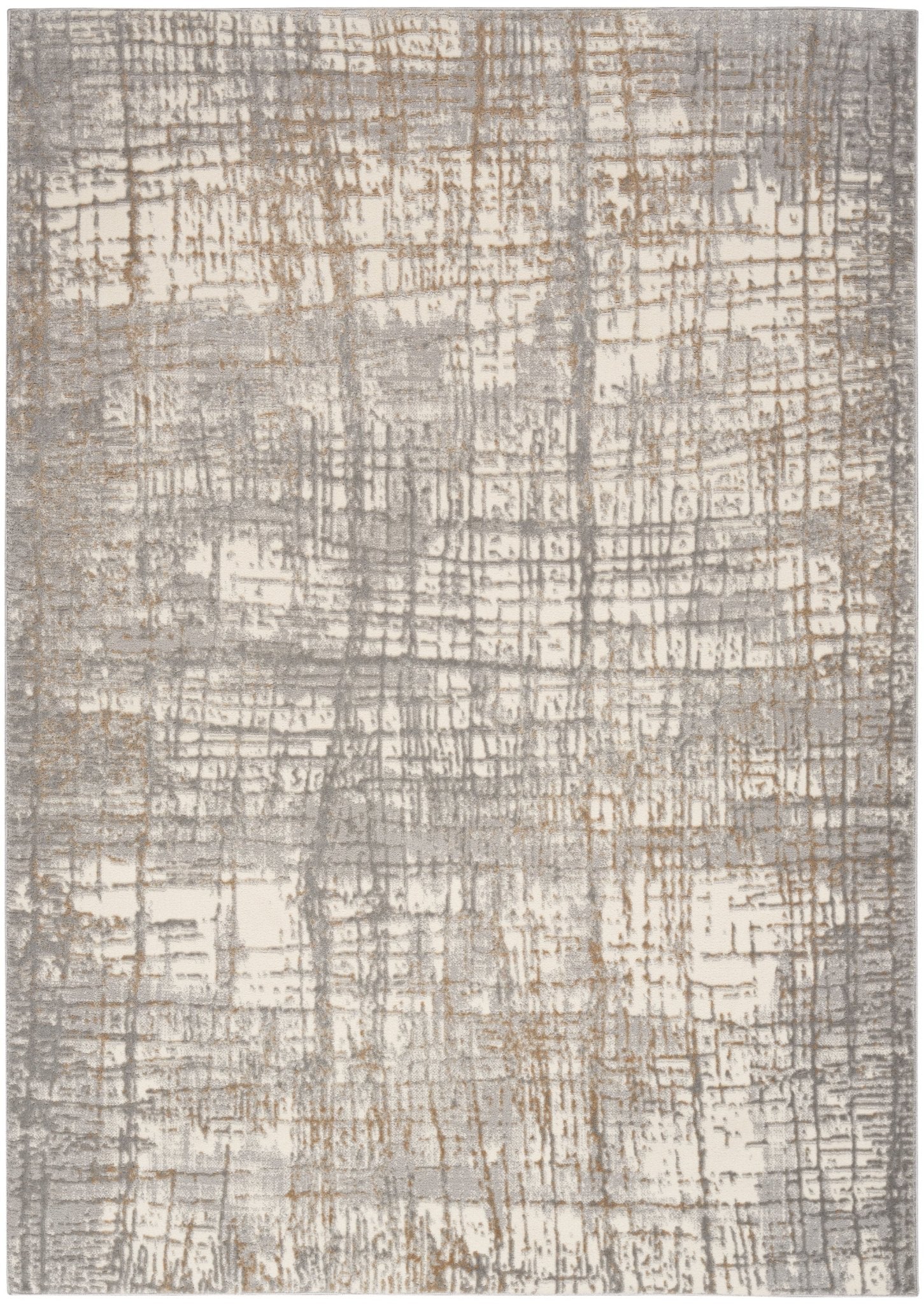 Calvin Klein Ck950 Rush CK950 Ivory Grey Contemporary Machinemade Rug - Rugs - Calvin Klein - Atlanta Designer Rugs