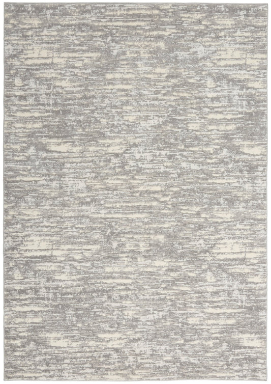 Calvin Klein Ck005 Enchanting ECH03 Grey Beige Contemporary Machinemade Rug - Rugs - Calvin Klein - Atlanta Designer Rugs