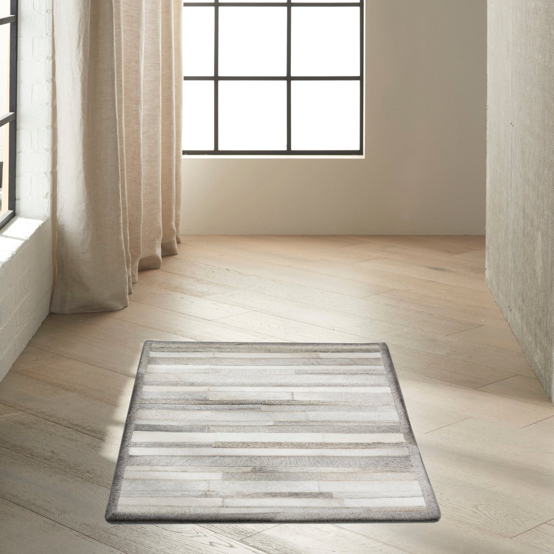 Calvin Klein Home Prairie PRA1 Silver Contemporary Woven Rug - Rugs - Calvin Klein Home - Atlanta Designer Rugs