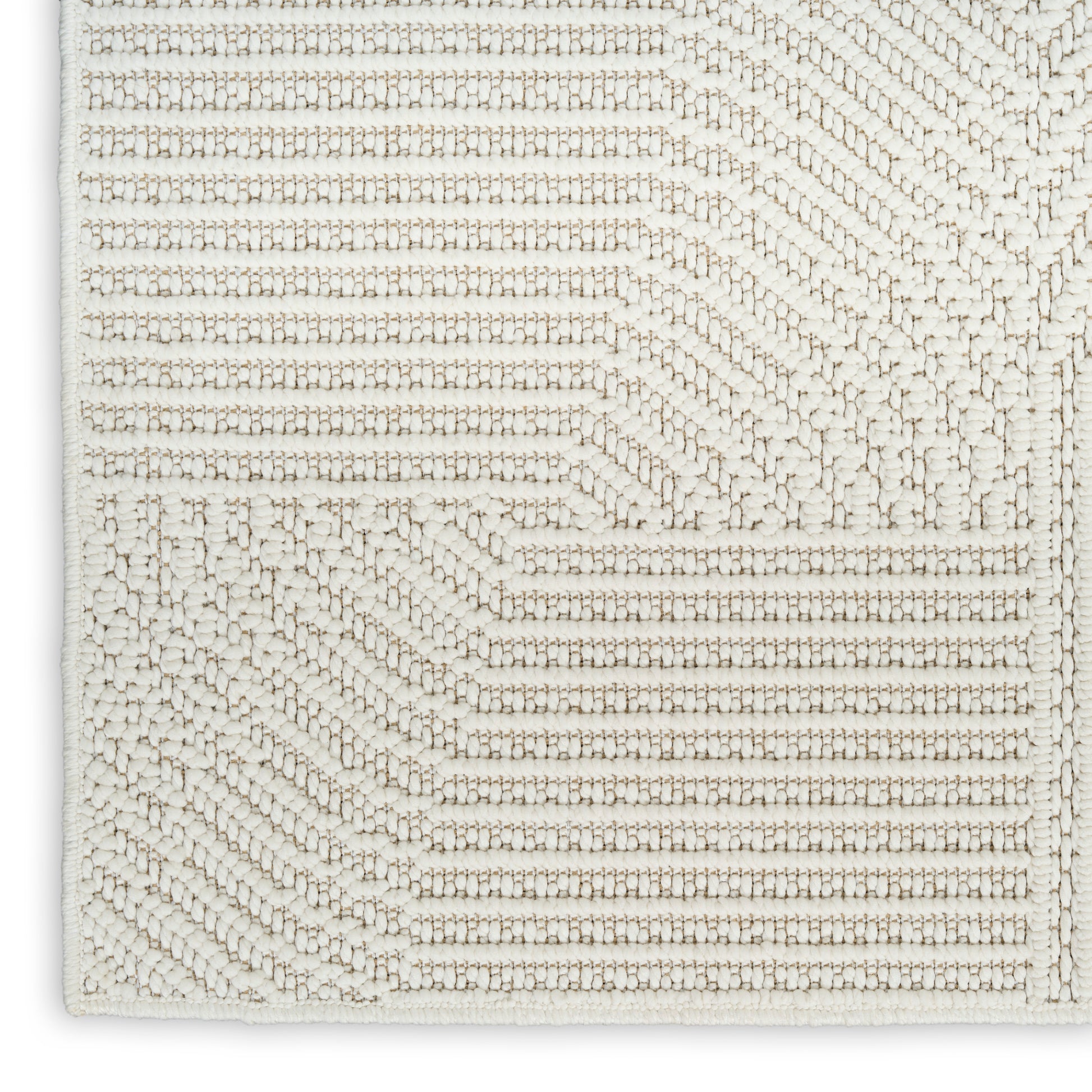 Nourison Home Natural Texture  Ivory  Contemporary