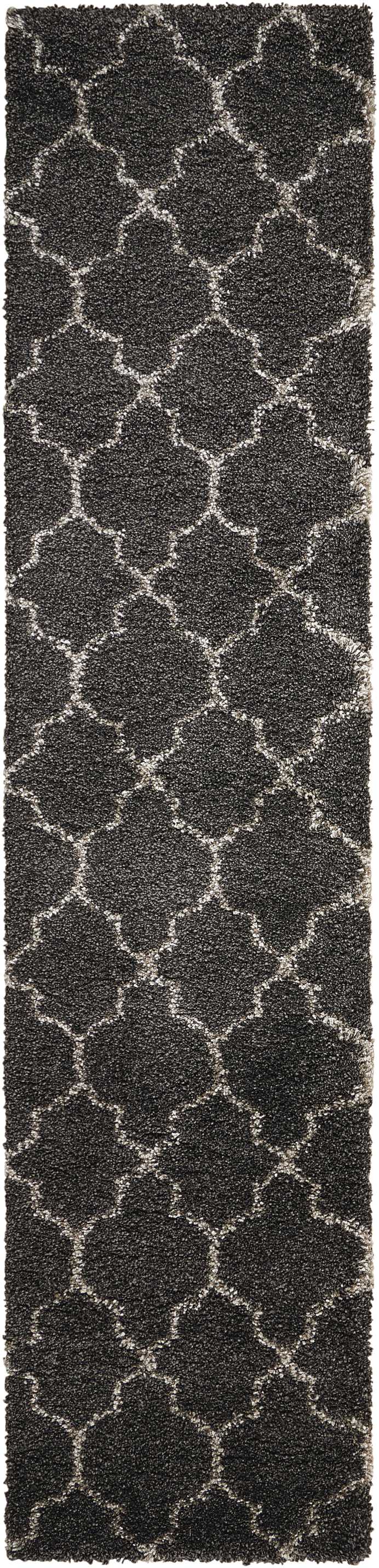 Nourison Home Amore AMOR2 Charcoal Contemporary Power-Loomed Rug