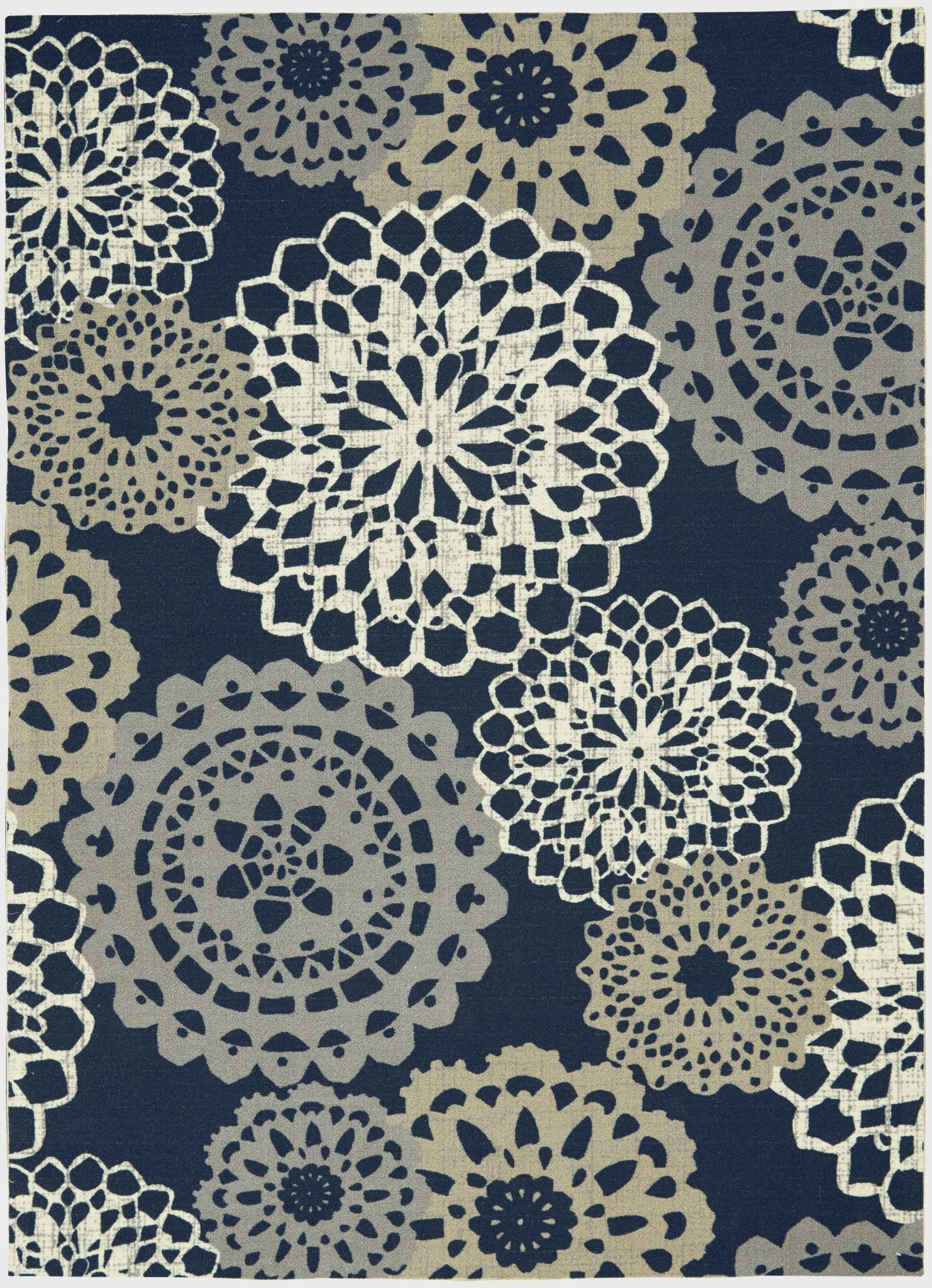 Waverly Sun N Shade SND72 Black Contemporary Machinemade Rug - Rugs - Waverly - Atlanta Designer Rugs