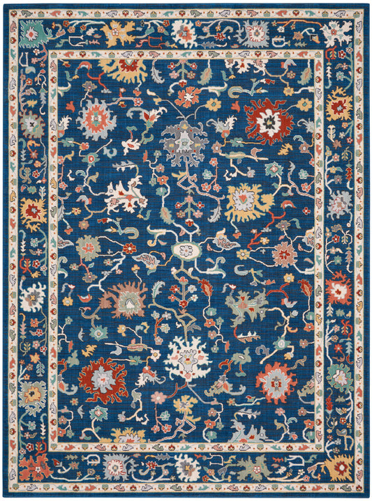 Nourison Home Parisa  Denim  Traditional