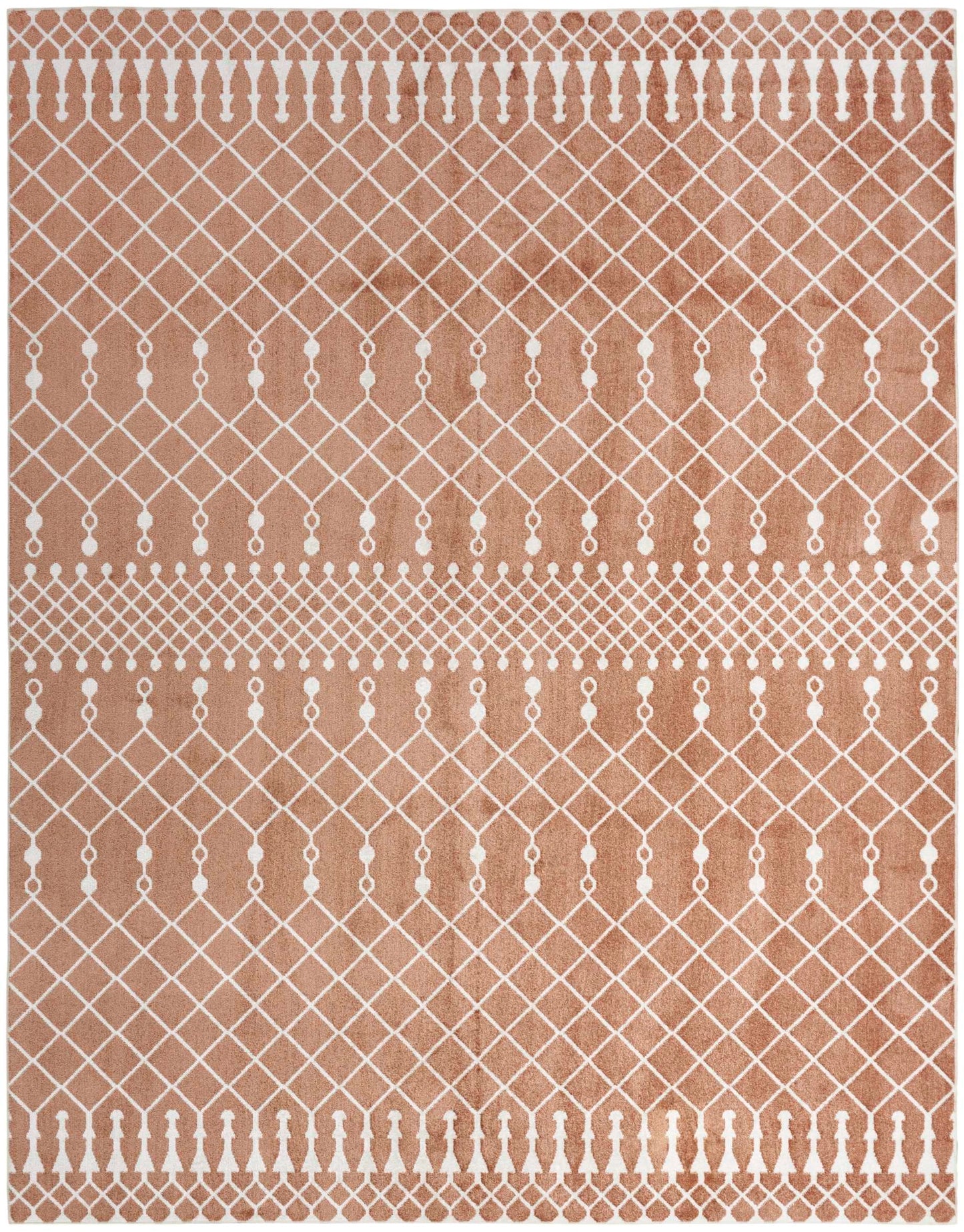 Nourison Home Astra Machine Washable Copper  Power-Loomed Rug