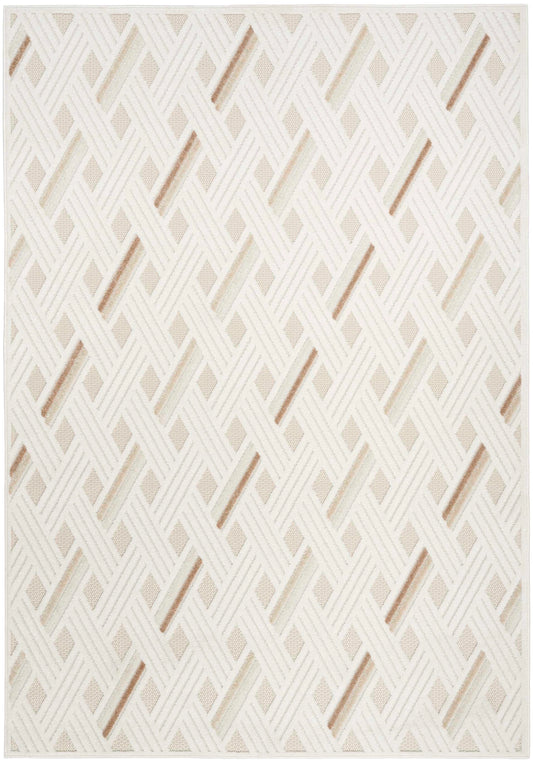 Nourison Home Care Free Ivory Beige   Rug