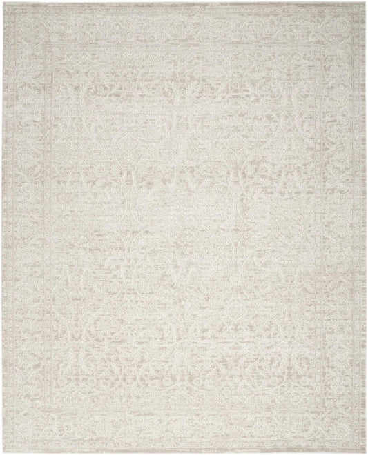 Nourison Home Eco Cycle Ivory Beige   Rug