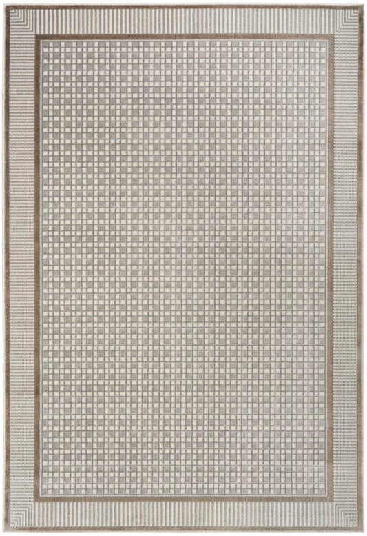 Nourison Home Nordic Ivory Grey   Rug