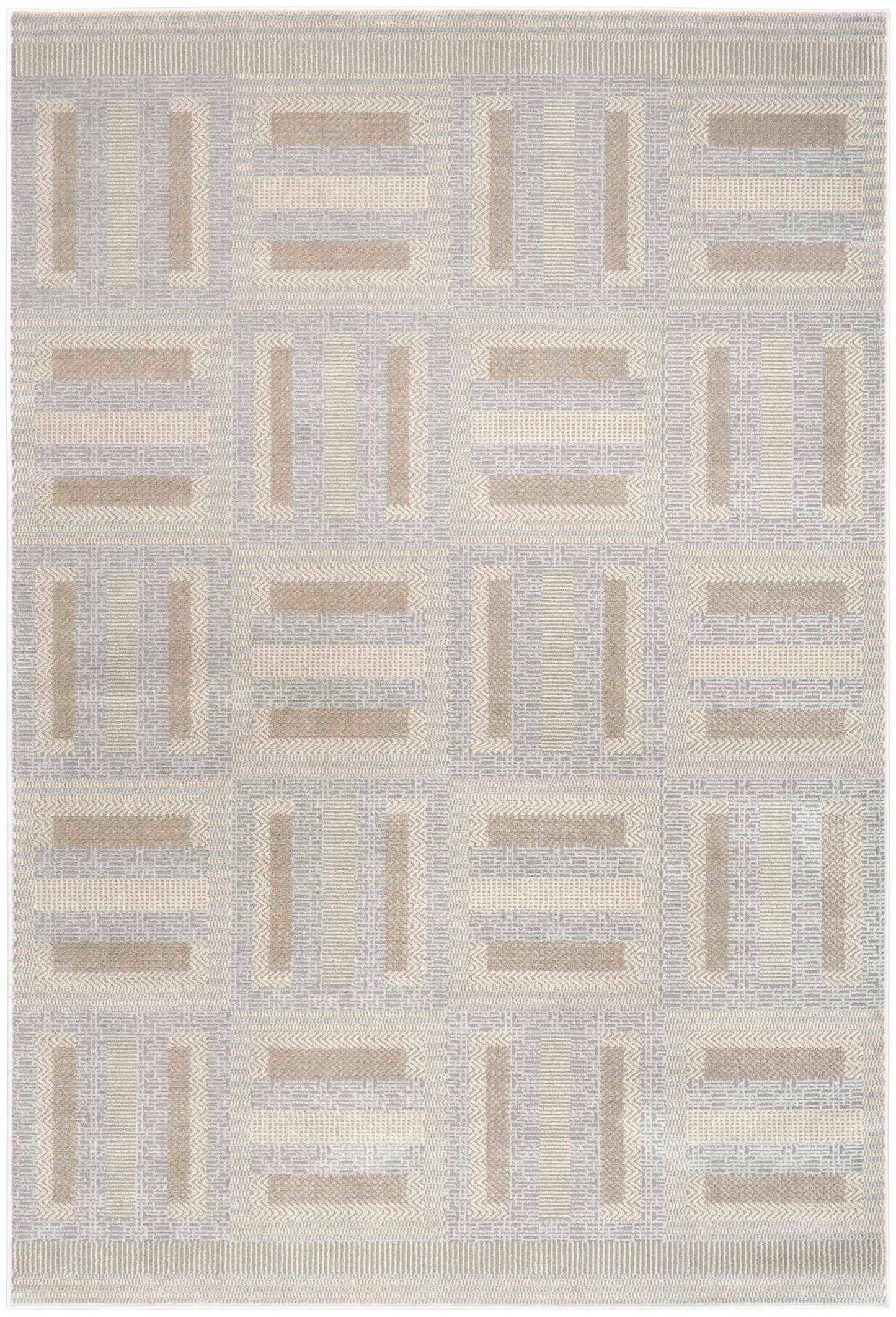 Nourison Home Nordic Grey Multicolor   Rug