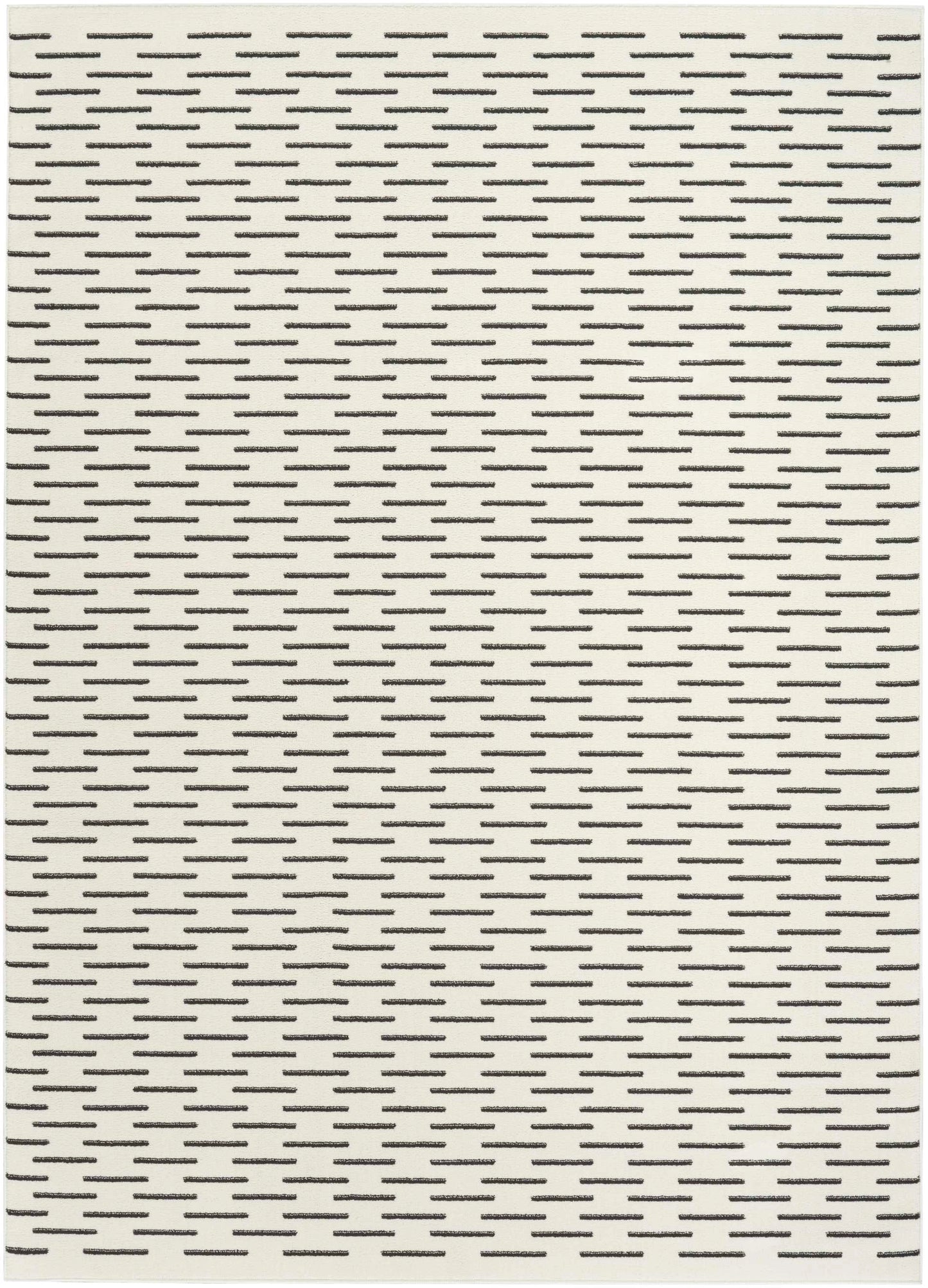 Nourison Home Nordic Ivory Black   Rug