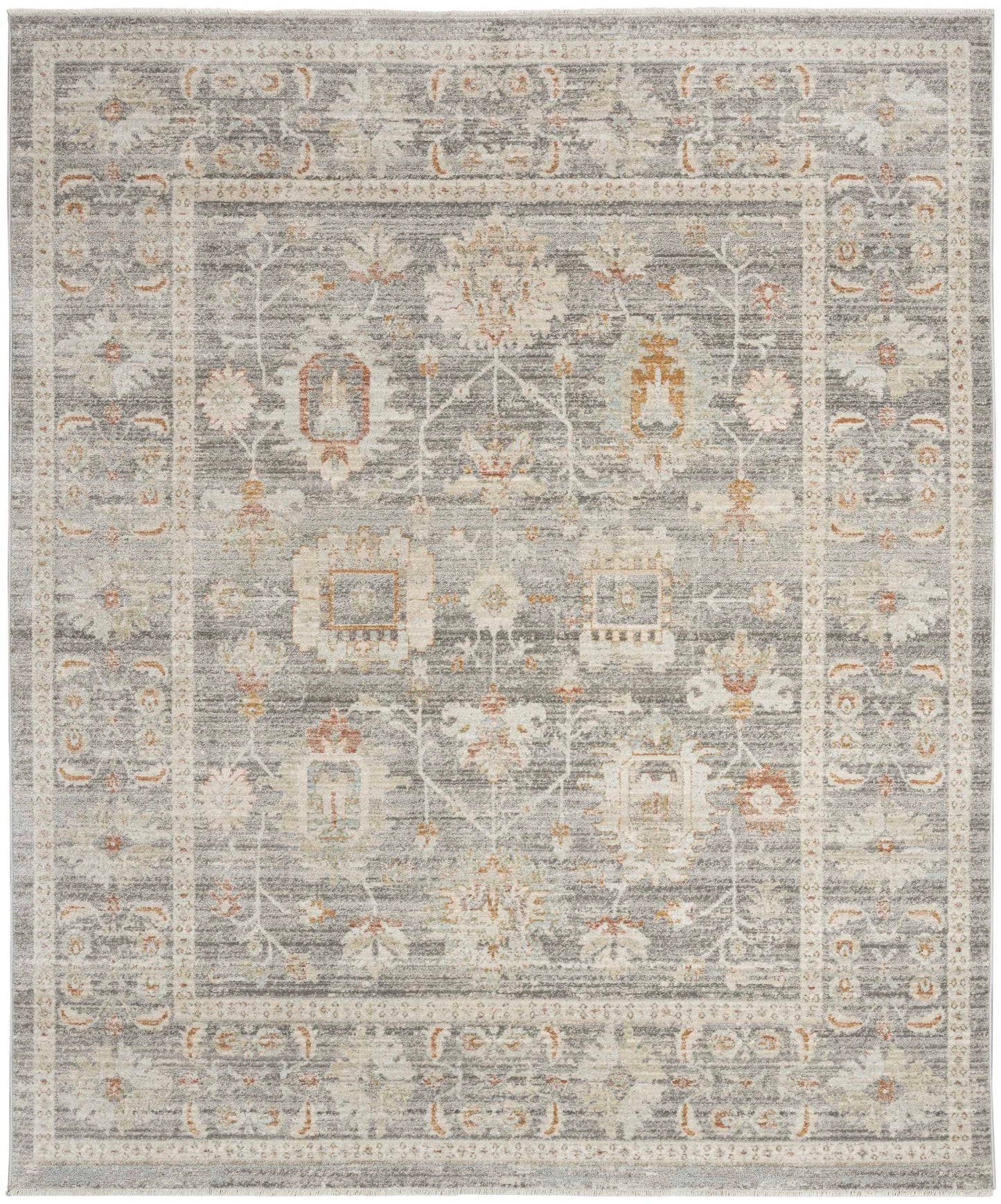 Nourison Home Traditional Home Grey   Rug