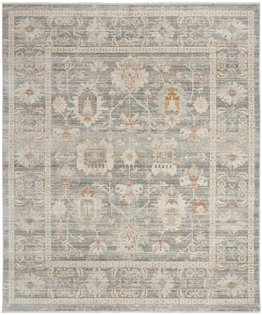 Nourison Home Traditional Home Grey   Rug