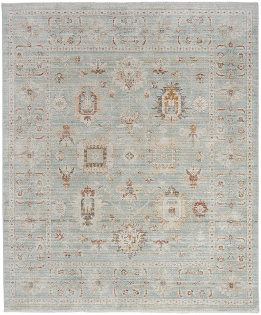 Nourison Home Traditional Home Mint   Rug