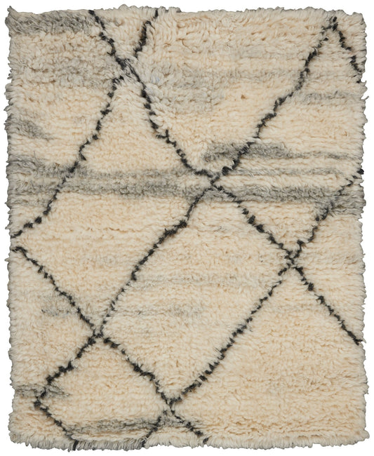 Calvin Klein San Antonio CK773 Ivory Multicolor Transitional Knotted Rug - Rugs - Calvin Klein - Atlanta Designer Rugs