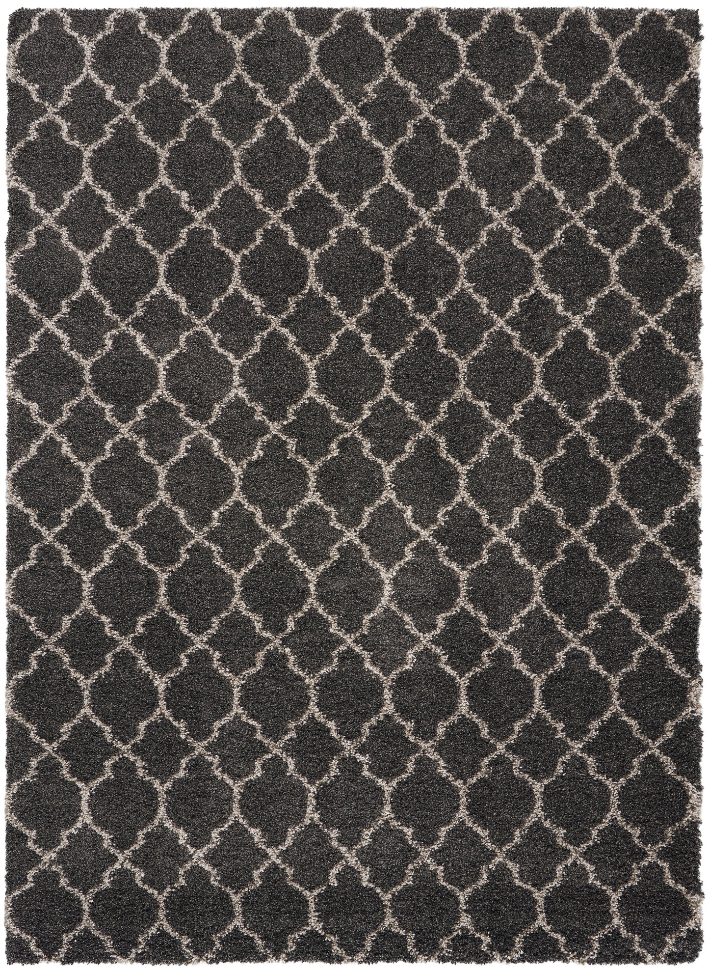 Nourison Home Amore AMOR2 Charcoal Contemporary Power-Loomed Rug