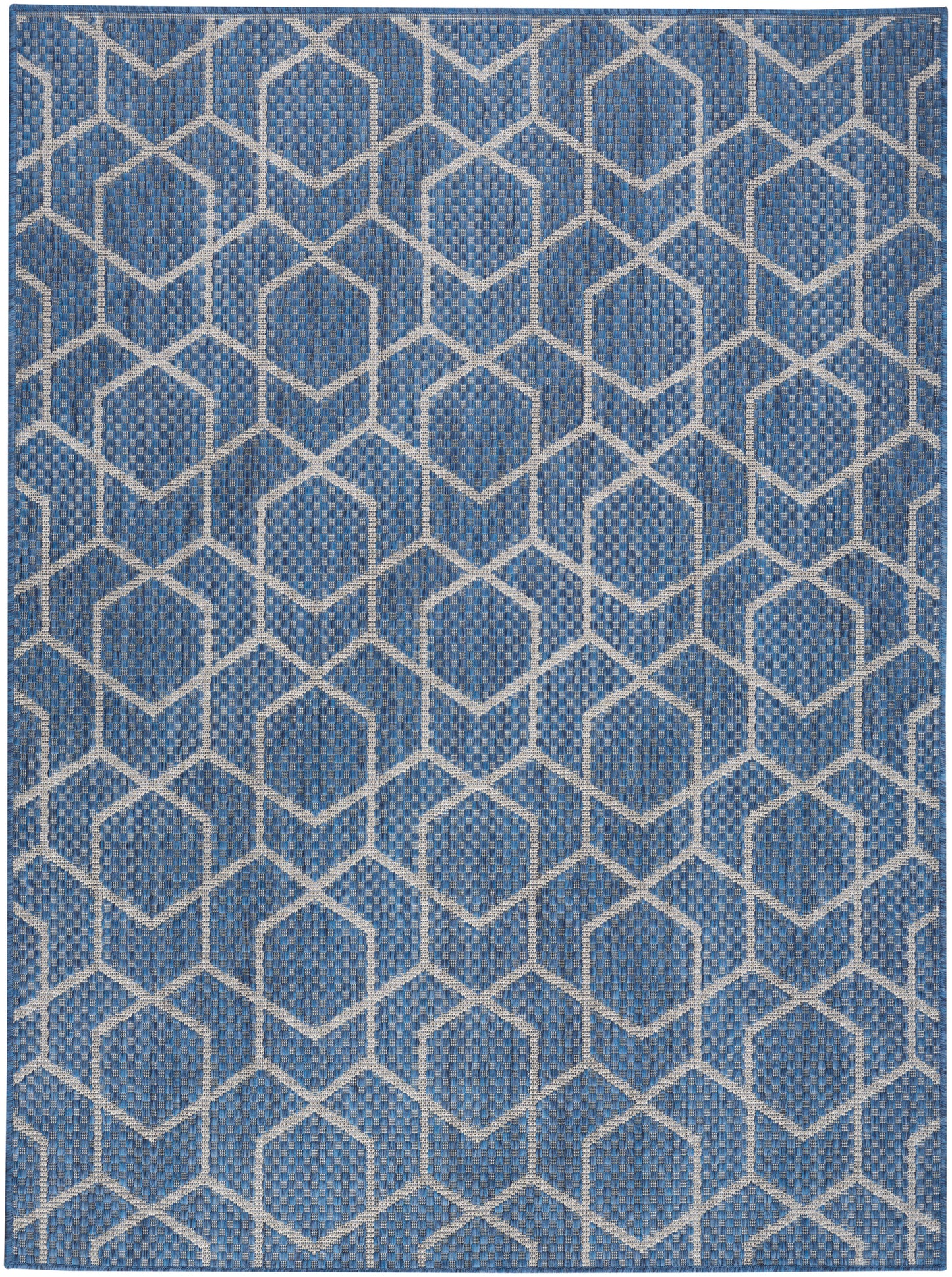 Nourison Home Horizon Indoor/Outdoor HOZ01 Denim Contemporary Power-loomed Rug