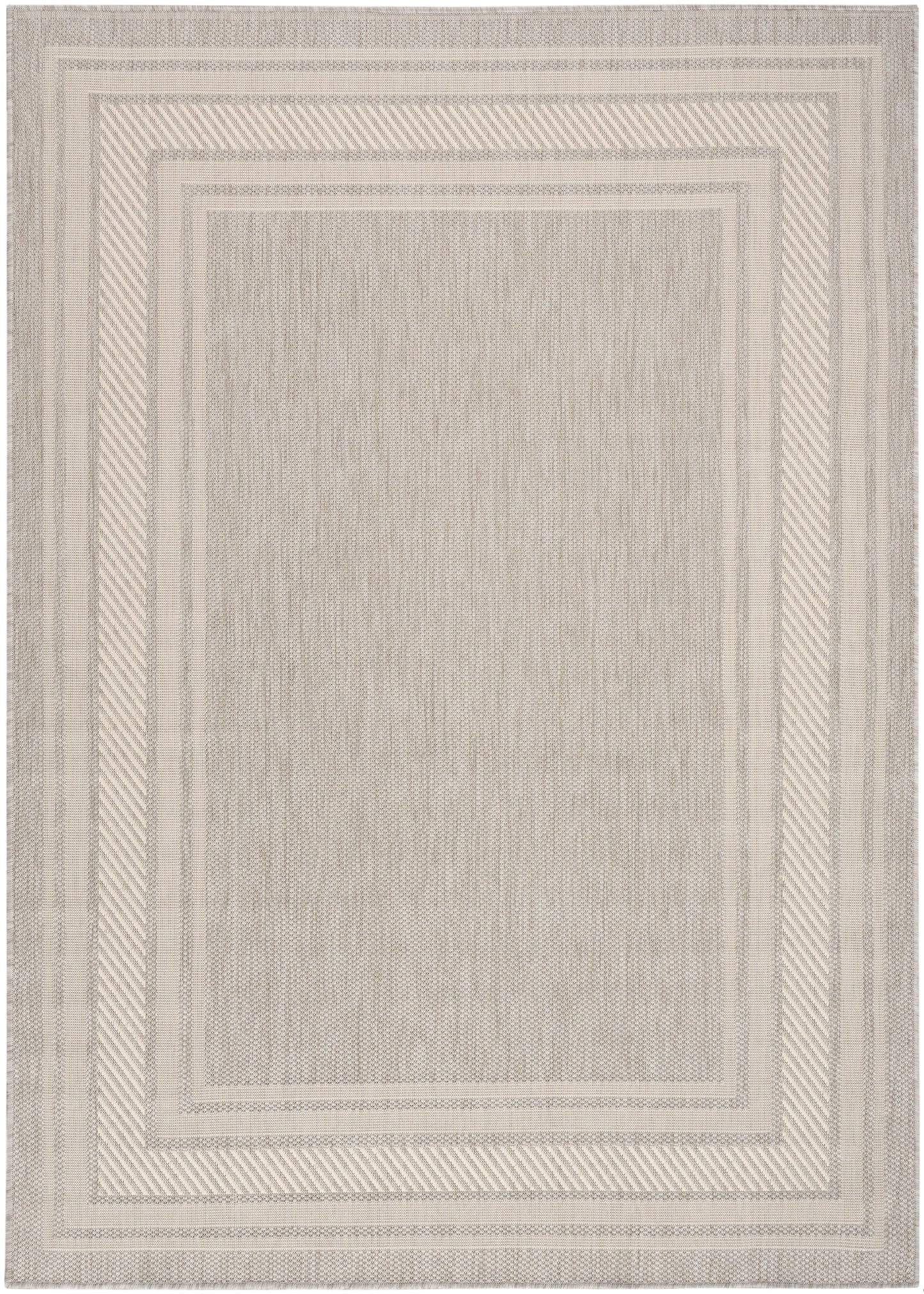 Nourison Home Horizon Indoor/Outdoor HOZ03 Grey Contemporary Power-loomed Rug