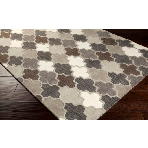 Surya Oasis OAS-1088 Charcoal Cottage  Rug