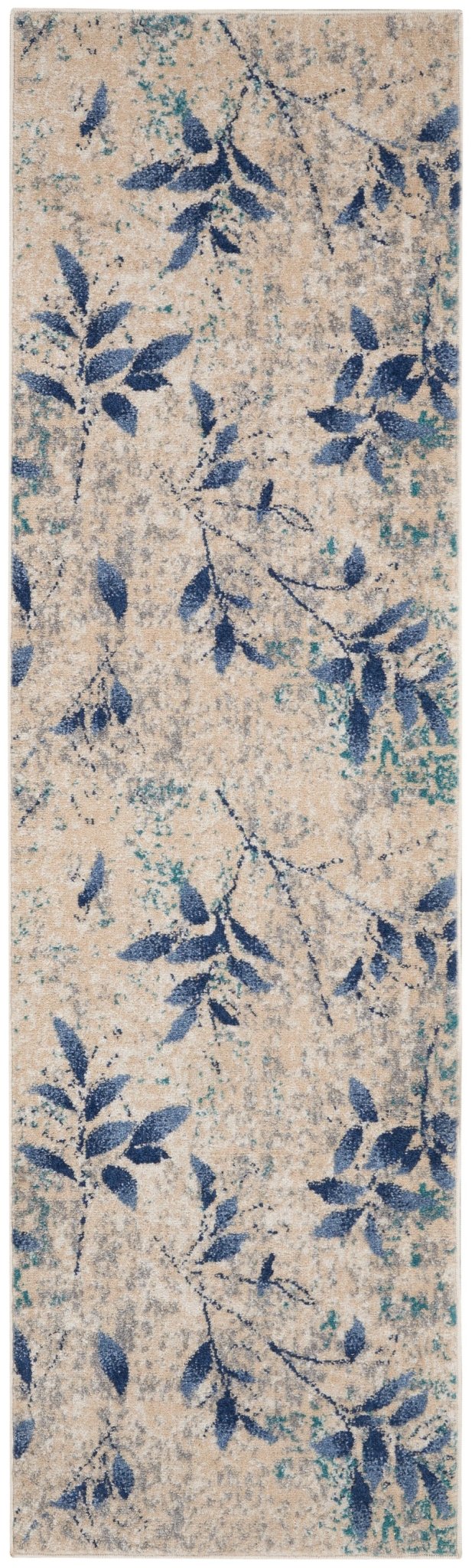 Calvin Klein River Flow RFV03 Beige Navy Contemporary Machinemade Rug - Rugs - Calvin Klein - Atlanta Designer Rugs