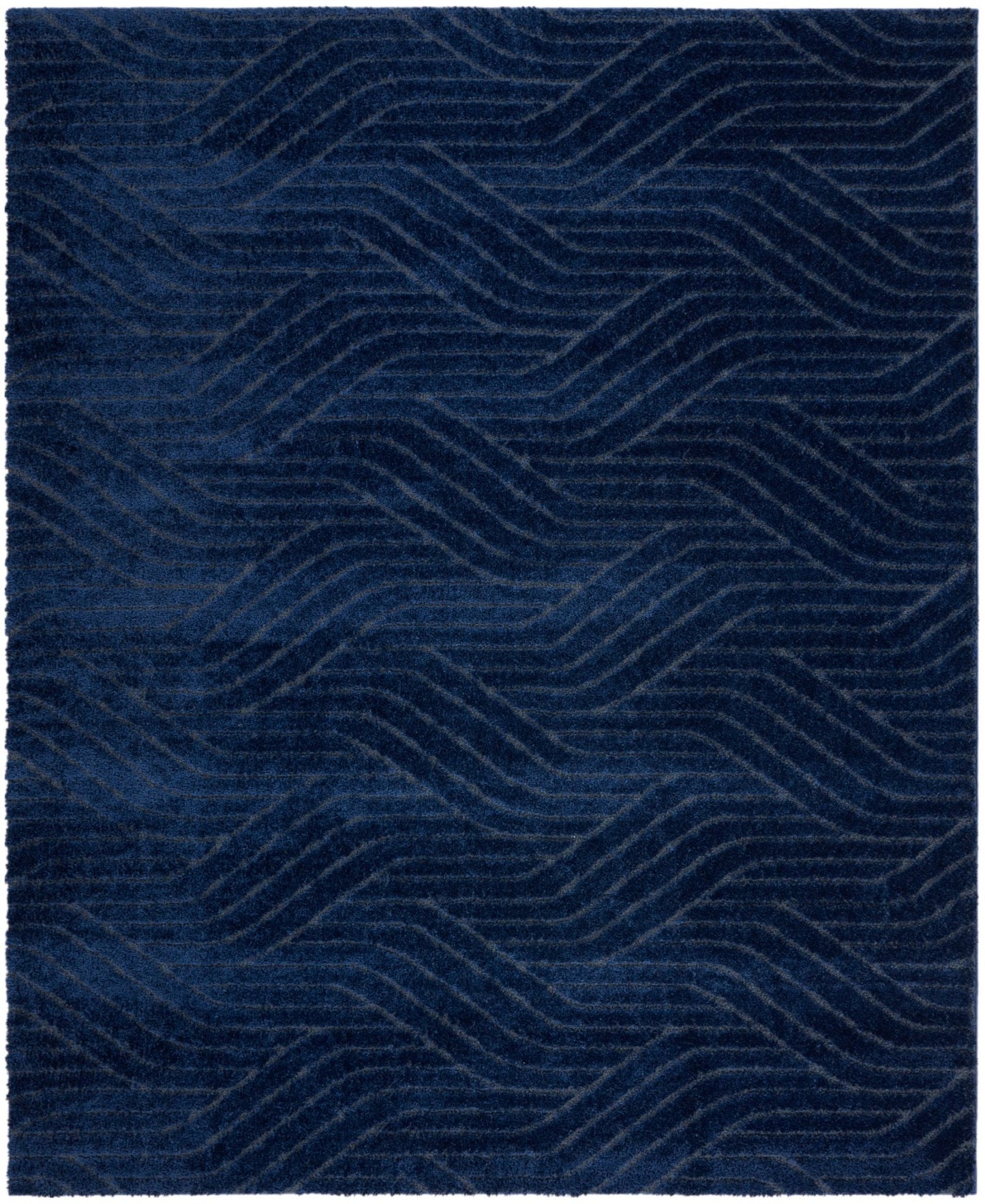 Calvin Klein Surfaces SFC01 Navy Contemporary Machinemade Rug - Rugs - Calvin Klein - Atlanta Designer Rugs