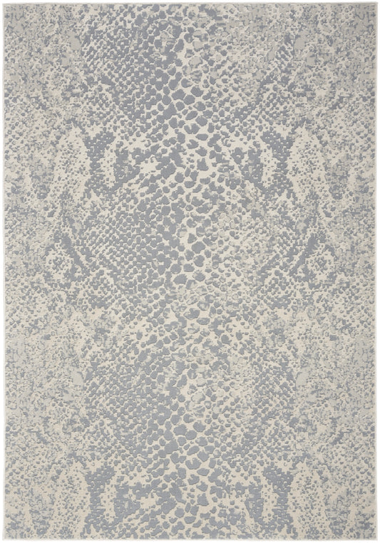 Nourison Home Lillian  Ivory Grey Blue  Contemporary