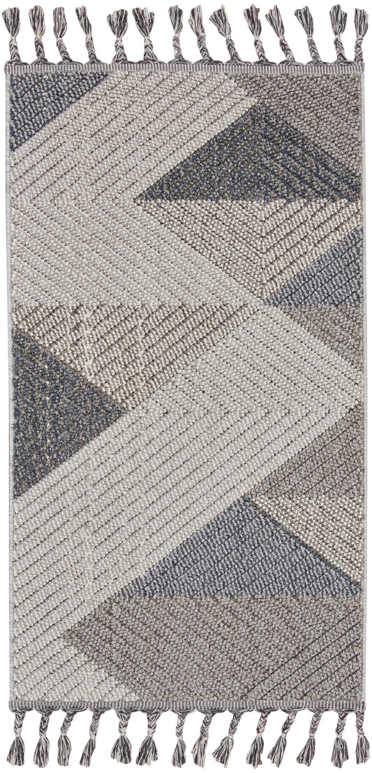 Nourison Home Paxton  Grey Slate  Contemporary