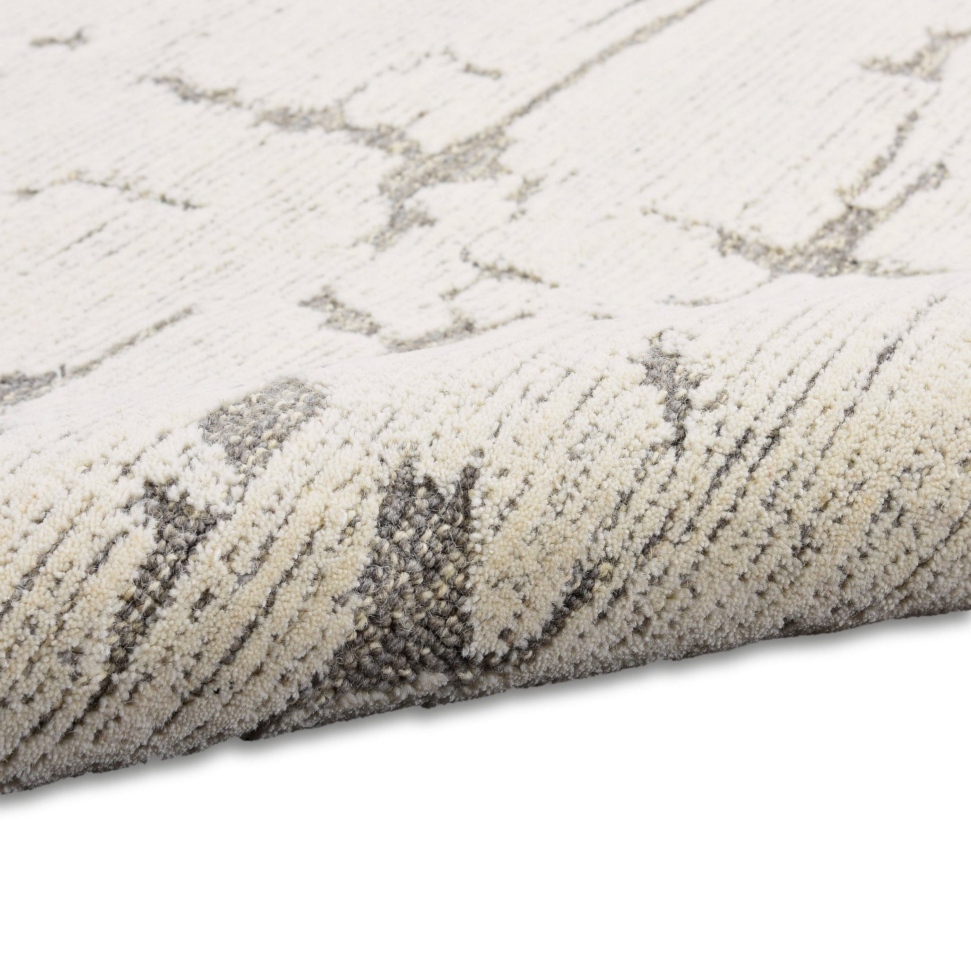 Calvin Klein CK009 Sculptural SCL01 Grey Contemporary Tufted Rug - Rugs - Calvin Klein - Atlanta Designer Rugs