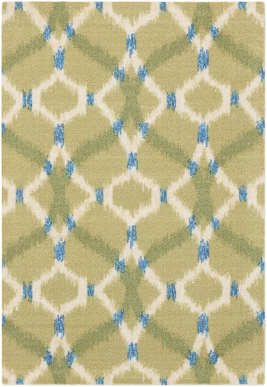 Waverly Sun N Shade SND05 Avocado Transitional Machinemade Rug - Rugs - Waverly - Atlanta Designer Rugs